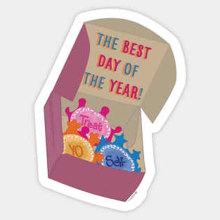 The Best Day Of The Year Sticker